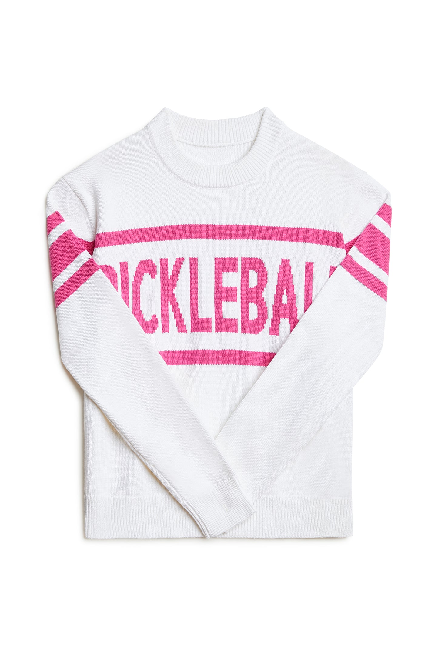Pickleball Essential Crewneck Sweater, Pink