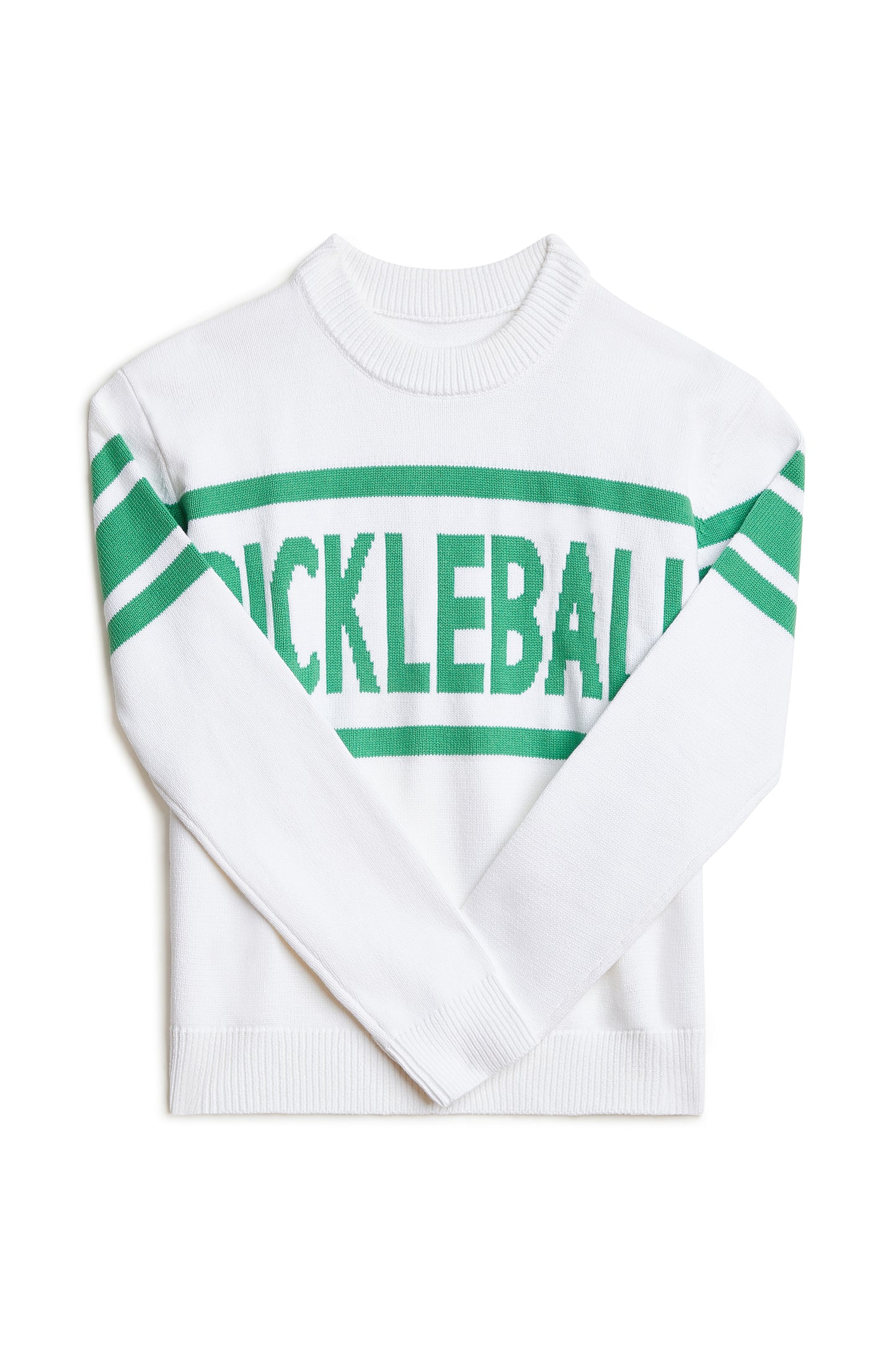 Pickleball Essential Crewneck Sweater, Green
