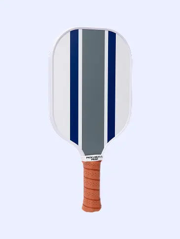 Ribbon Striped Pickleball Paddle - Grey/Navy