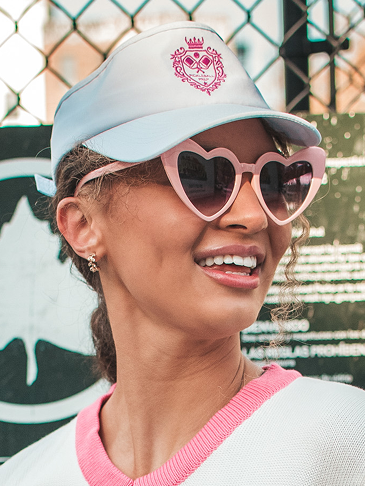 Sporty Visor - Pink