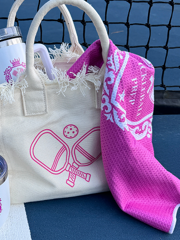 Microfiber Pickleball Towel - Pink