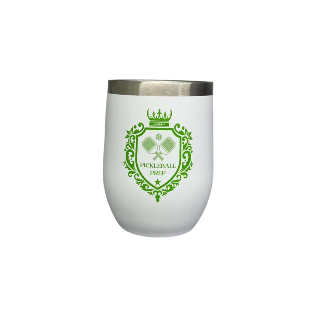 Double Wall Insulated Wine Tumbler With Lid