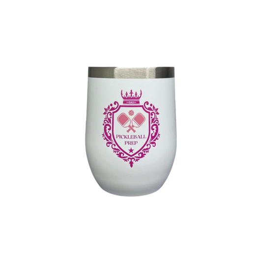 Double Wall Insulated Wine Tumbler With Lid