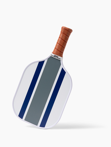 Ribbon Striped Pickleball Paddle - Grey/Navy