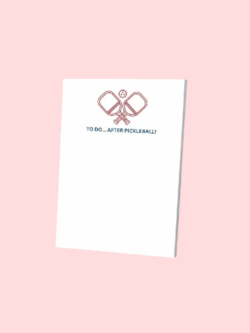 Picklball Notepad