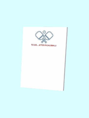 Picklball Notepad