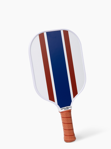 Ribbon Striped Pickleball Paddle - Navy/Brown
