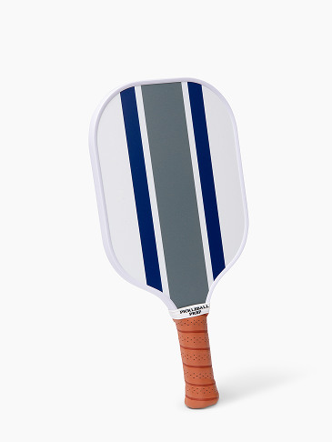 Ribbon Striped Pickleball Paddle - Grey/Navy