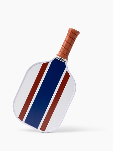 Ribbon Striped Pickleball Paddle - Navy/Brown